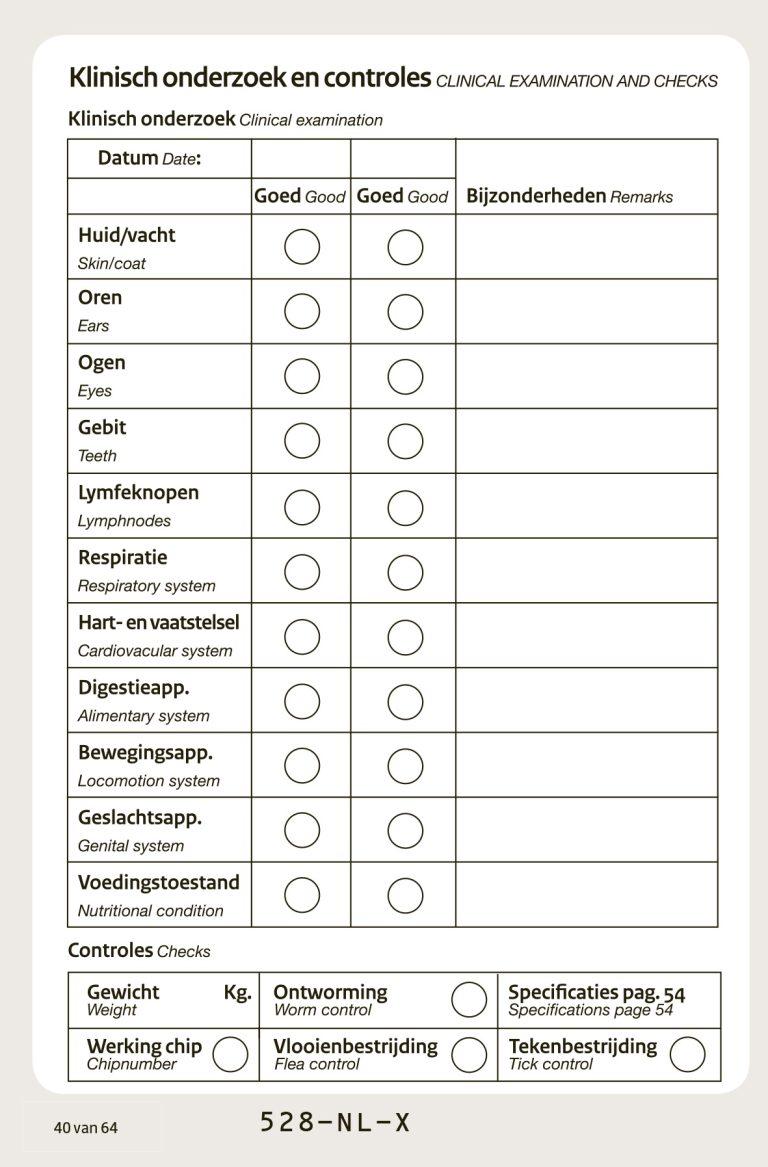 PetBase dierenpaspoort pagina 8