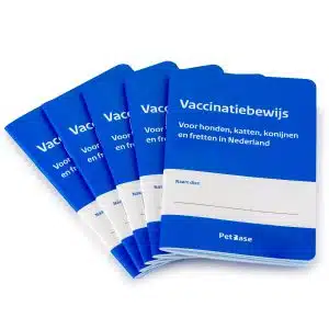 PetBase vaccinatieboekje 2025