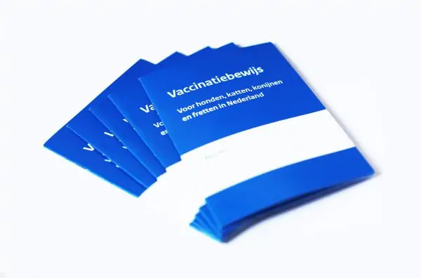 PetBase vaccinatieboekje