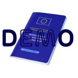 Demo EU Dierenpaspoort - 1 stuk