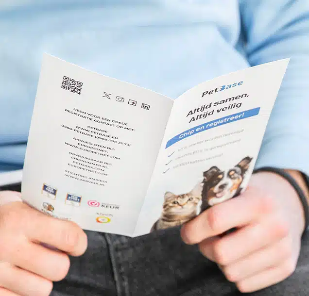 Gegevens wijzigen doe je volledig gratis bij PetBase- chipregistratie wijzigingen